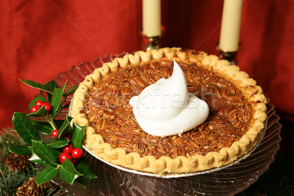Christmas Pecan Pie Stock photo © lisafx