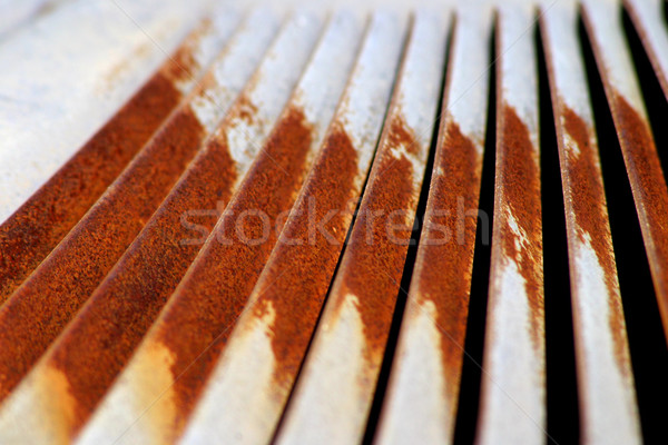 Enferrujado enferrujado ar condicionado necessidade substituição Foto stock © lisafx
