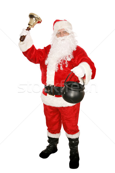 Santa Charity Collection Stock photo © lisafx