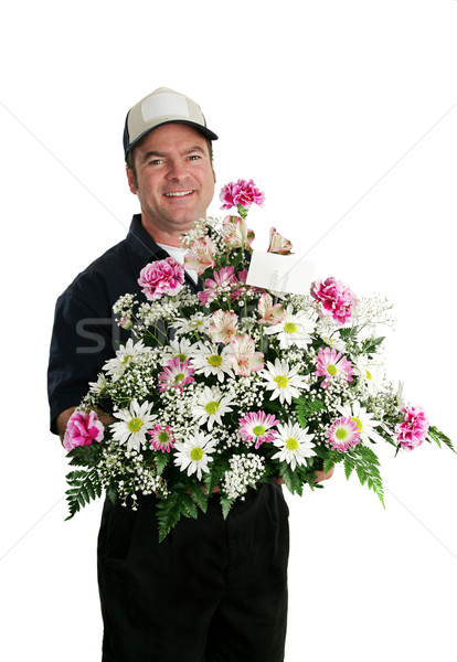 Flower Delivery Vertical Stock photo © lisafx