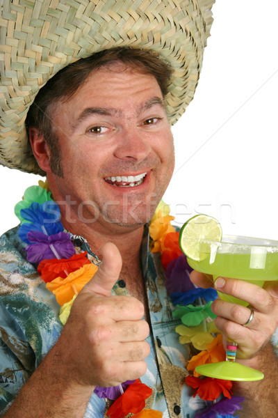 Margarita Party Face Stock photo © lisafx