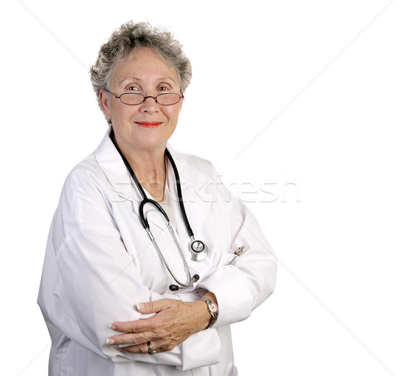 Mature Female Doctor Stock photo © lisafx