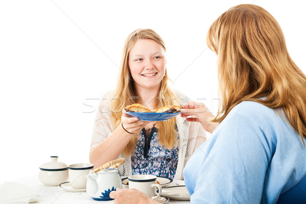 Tea Party With Mom Stock photo © lisafx