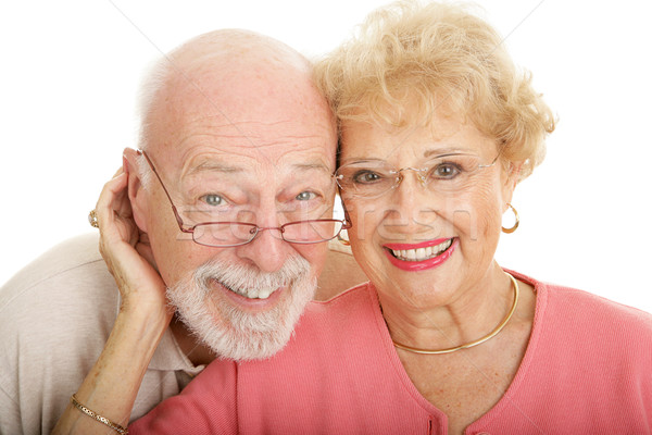 Senior Couple in Glasses Stock photo © lisafx