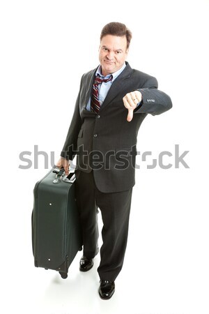 Business Traveler- Unhappy Stock photo © lisafx