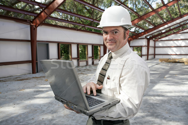 Construction Inspector Online Stock photo © lisafx