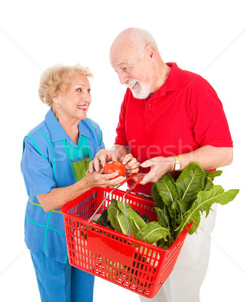 Food Shopping Fun Stock photo © lisafx