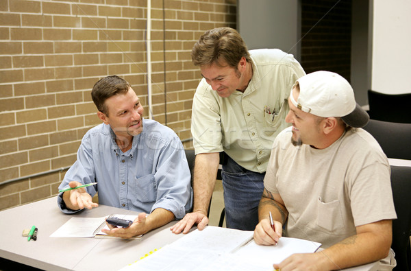 Adult Ed - Teamwork Stock photo © lisafx