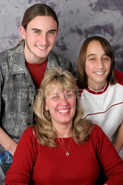 Stock photo: Holiday Family Portrait