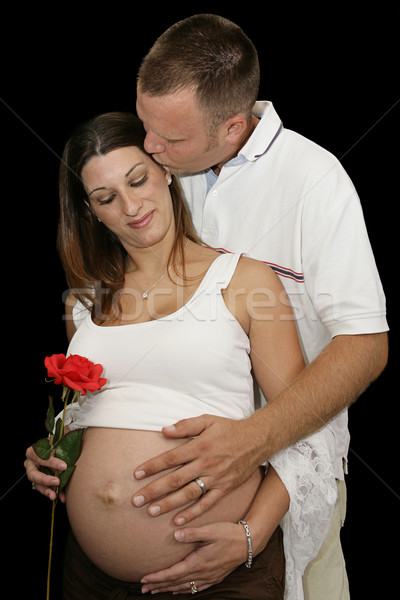 Pregnant & In  Love Stock photo © lisafx