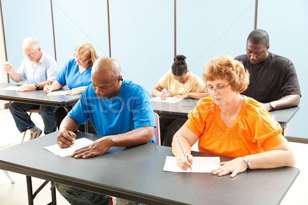 Job Ausbildung Erwachsenenbildung Klasse Stock foto © lisafx