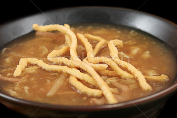 Hot & Sour Soup Macro Stock photo © lisafx