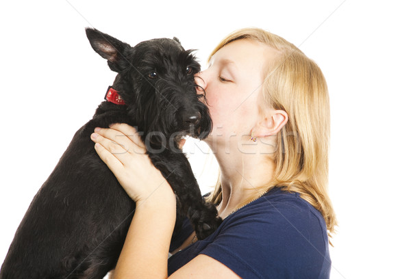 Kisses for Puppy Stock photo © lisafx