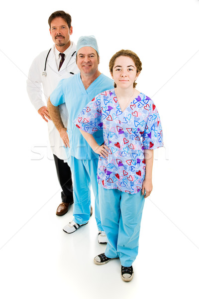 Medical Staff Full Body Stock photo © lisafx