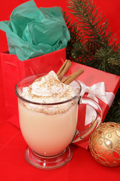 Christmas Eggnog Stock photo © lisafx