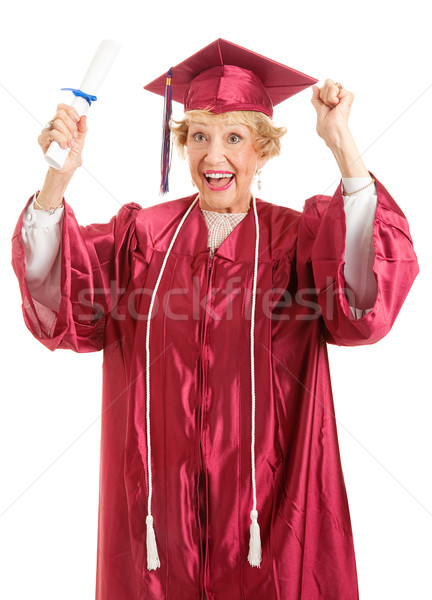 Senior Graduate - Thrill of Achievement Stock photo © lisafx