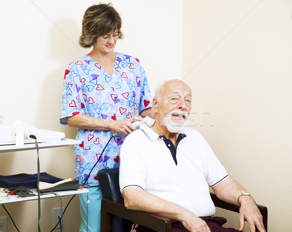 Ultrasound Therapy with Copyspace Stock photo © lisafx