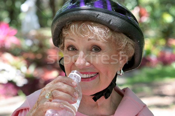 Senior Fitness Hydration Stock photo © lisafx