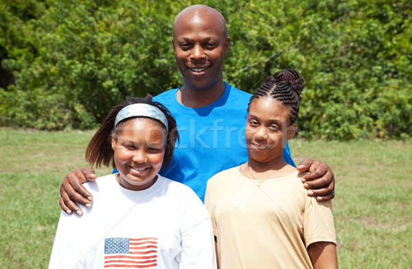 Happy African-American Family Stock photo © lisafx