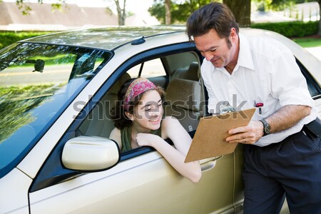 Driving Test - You Passed Stock photo © lisafx