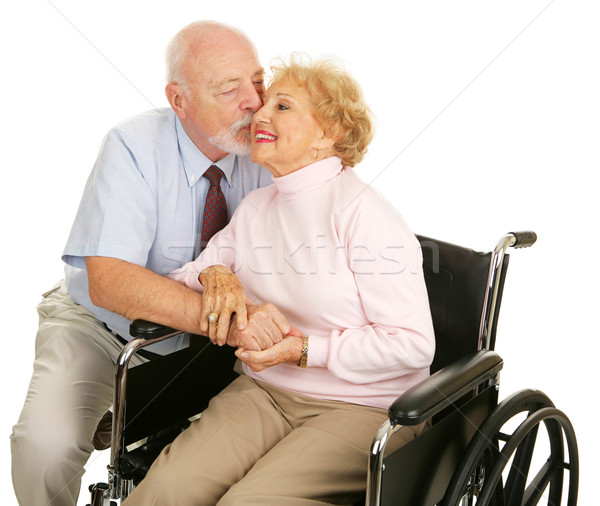 Seniors - Loving Gesture Stock photo © lisafx