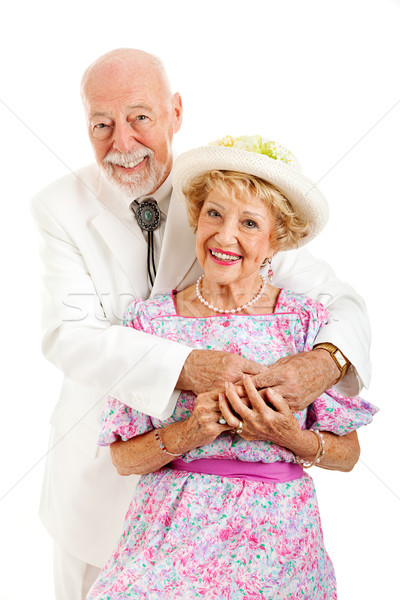 Romantic Southern Senior Couple Stock photo © lisafx