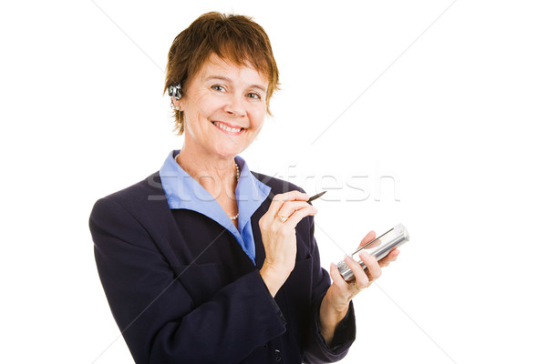 Mature Competent Businesswoman Stock photo © lisafx