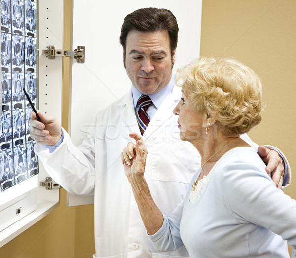 Results of Cat Scan Stock photo © lisafx
