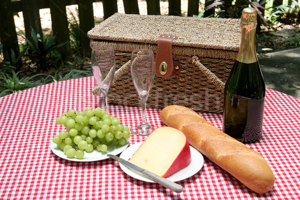 Picnic For Two Horizontal Stock photo © lisafx