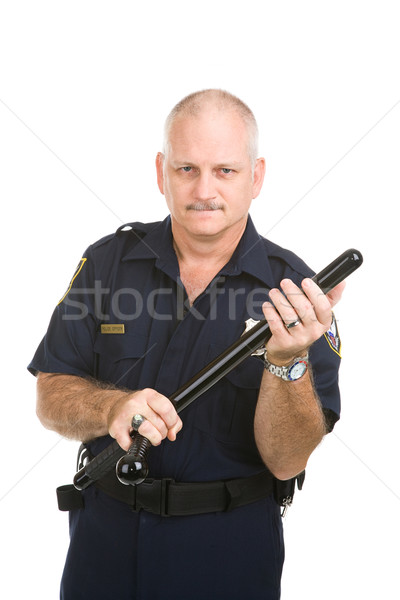 Policeman with Nightstick Stock photo © lisafx