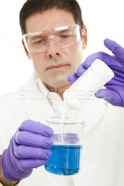 Scientist Mixes Compound Closeup Stock photo © lisafx