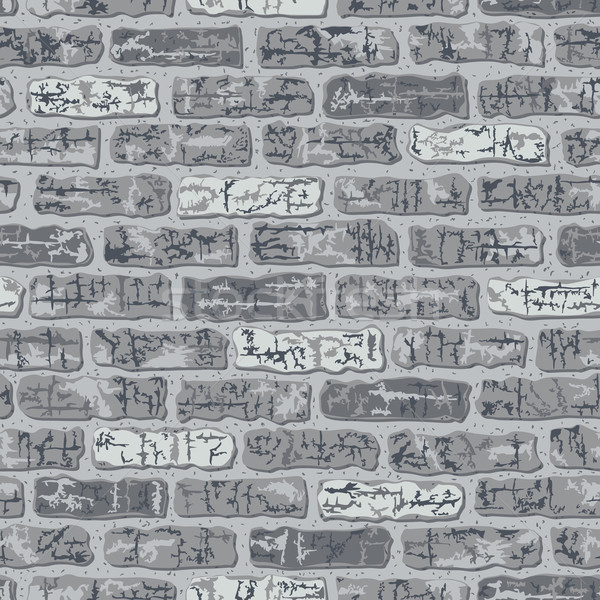 Brick Pattern in Grey Stock photo © Lisann