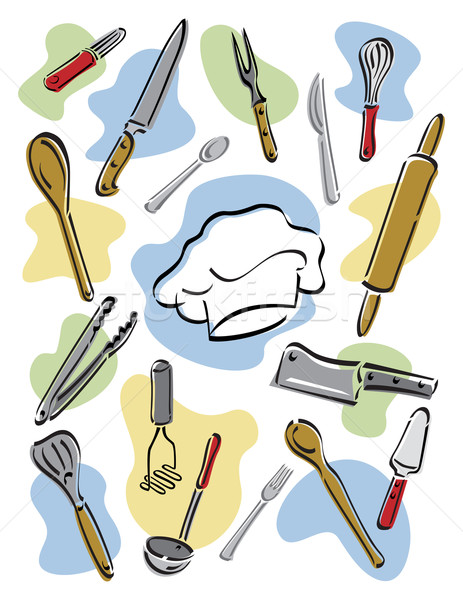 Chef's Tools Stock photo © Lisann