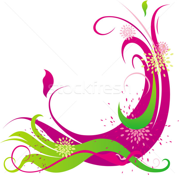 Abstract floral background Stock photo © LisaShu