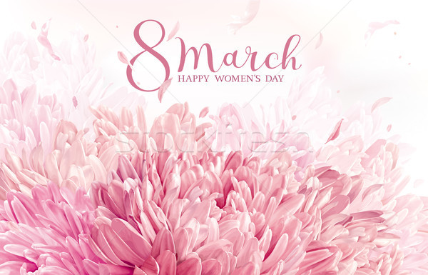 8 March flower greeting card Stock photo © LisaShu