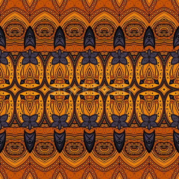 Vector Seamless Ornate Pattern Stock photo © lissantee