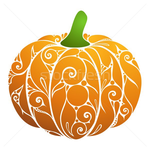 Colored Decorative Pumpkin Stock photo © lissantee