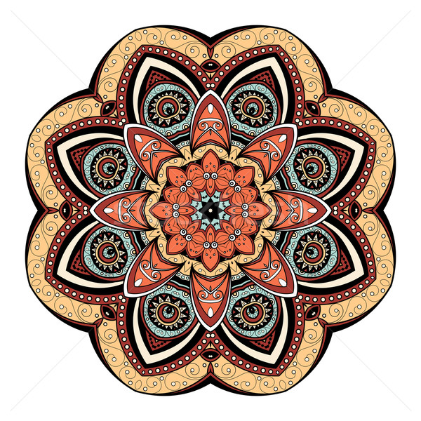 Vecteur belle mandala ethniques [[stock_photo]] © lissantee