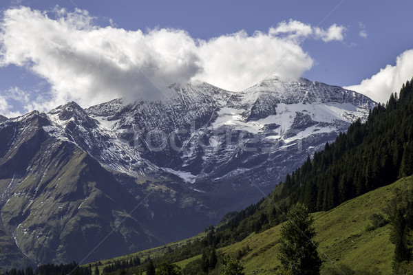 美しい 表示 高山 パノラマ 道路 オーストリア ストックフォト © LIstvan