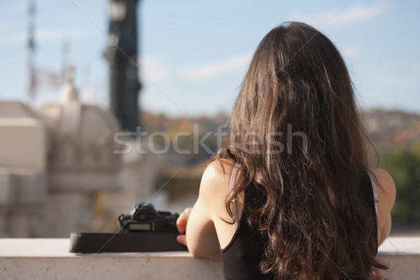 Absorbing the view. Stock photo © lithian
