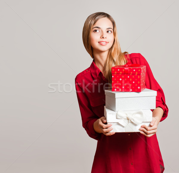 Presents for christmas Stock photo © lithian