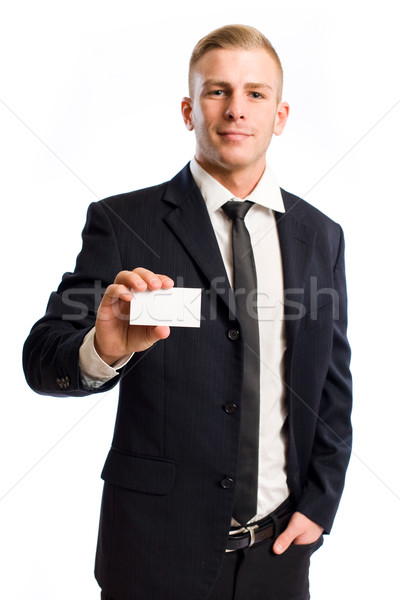 Let me introduce myself.. Stock photo © lithian