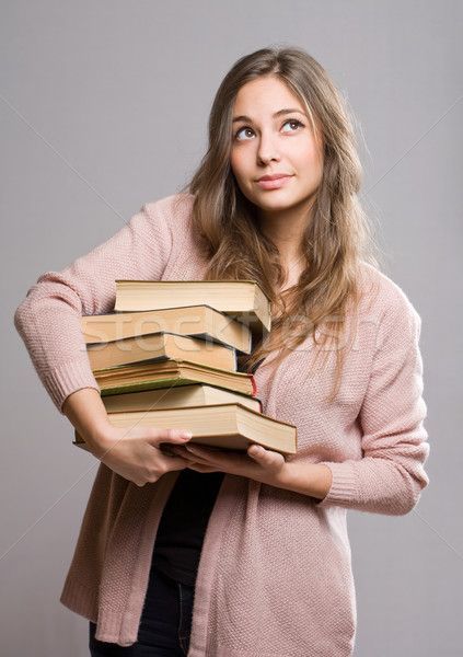 Stock photo: Thirst for knowledge.