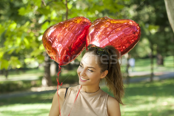 My summer hearts Stock photo © lithian