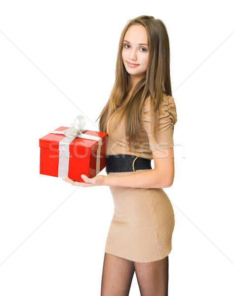 Accept my gift to you. Stock photo © lithian