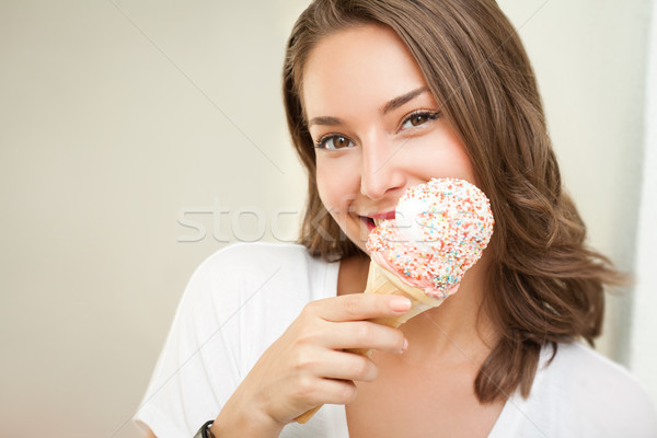 Summer ice cream fun. Stock photo © lithian