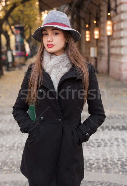Elegant Winter Fashion Stock Photo C Lithian 6591291 Stockfresh
