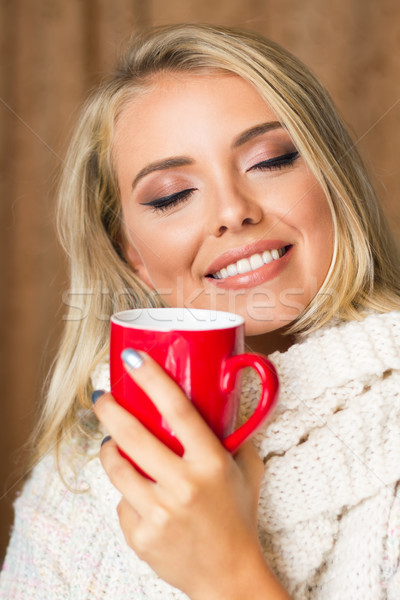 Warm refreshment for cold weather. Stock photo © lithian