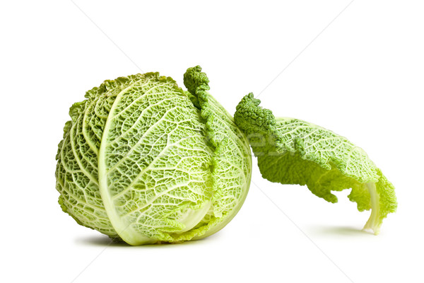 Iştah açıcı taze lahana yeşil Stok fotoğraf © lithian