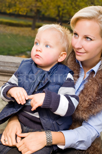 Me and my mom. Stock photo © lithian